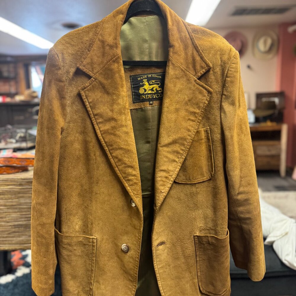 1970s Induyco suede blazer